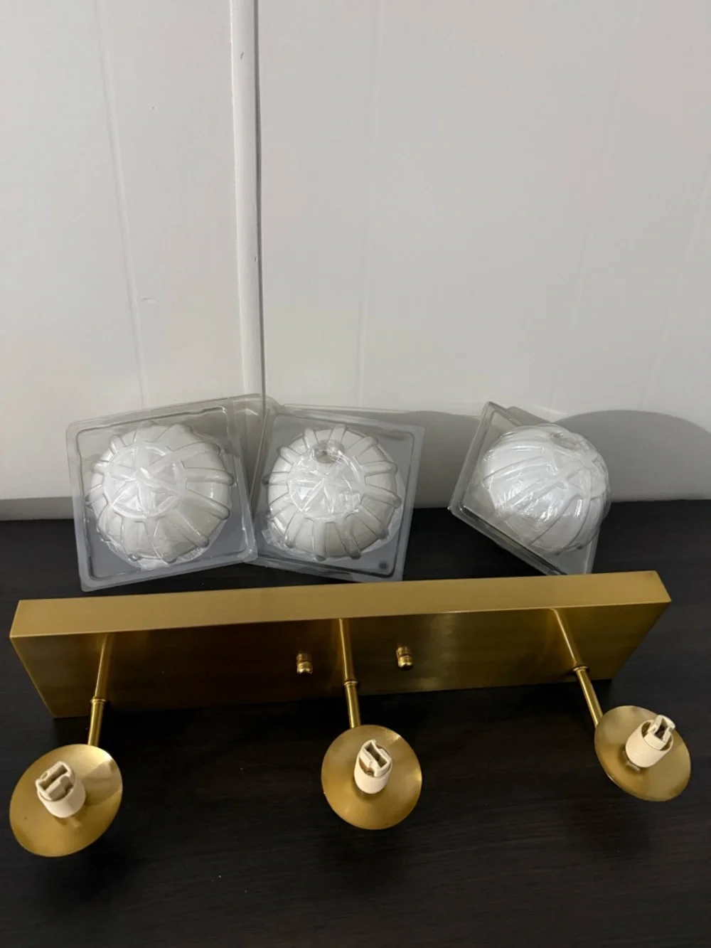 🇺🇸 SALE Bathroom Gold 3-Light Wall Sconce Vanity Light